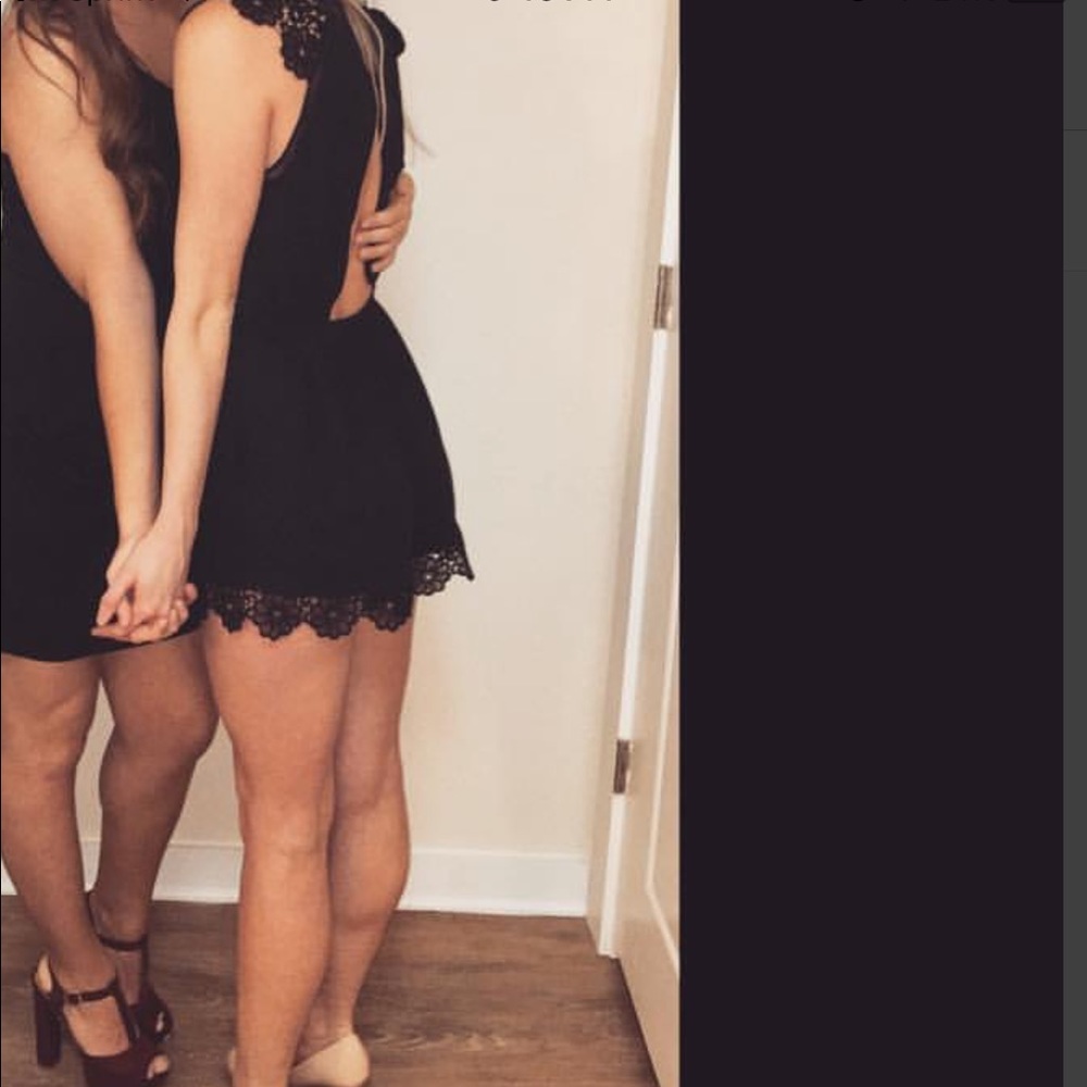 Express backless romper